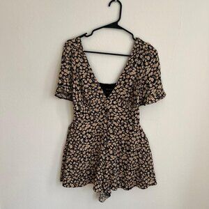 Urban Outfitters Floral Romper